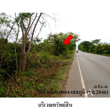 ที่ดินเปล่า โพนทอง ร้อยเอ็ด 18-2-60ไร่ - 2