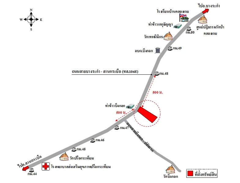 ที่ดินเปล่า บางระกำ พิษณุโลก 20-1-64ไร่ - 11
