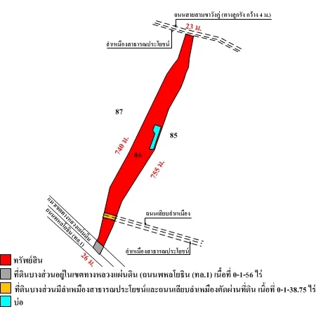 ที่ดินเปล่า ขาณุวรลักษบุรี กำแพงเพชร 21-2-78ไร่ - 5