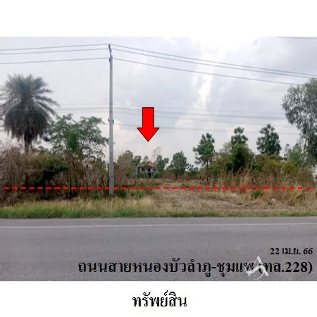 ที่ดินเปล่า ศรีบุญเรือง หนองบัวลำภู 4-2-77ไร่ - 3