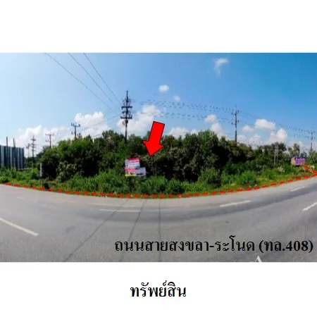 ที่ดินเปล่า ระโนด สงขลา 2-0-0ไร่ - 9
