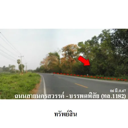 ที่ดินเปล่า บรรพตพิสัย นครสวรรค์ 7-2-90ไร่ - 5