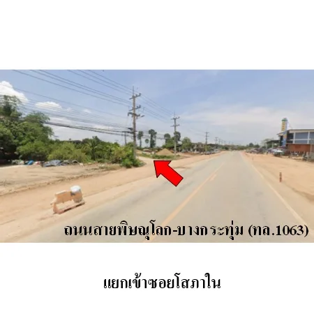 ที่ดินเปล่า เมือง พิษณุโลก 1-0-78.6ไร่ - 4