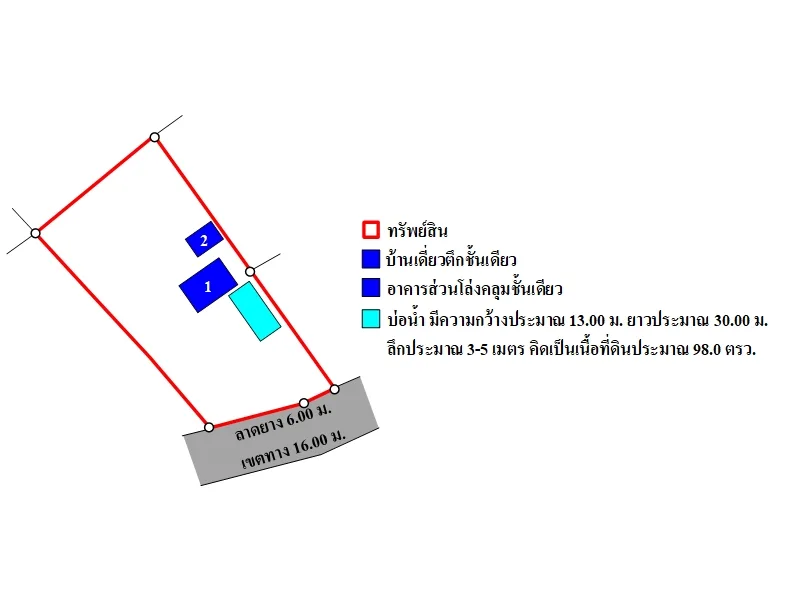 ที่ดิยเปล่า เมือง ลำพูน 5-1-37.5ไร่ - 4