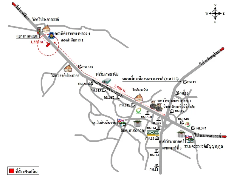 ที่ดินเปล่า เมือง นครสวรรค์ 1-0-21.8ไร่ - 4