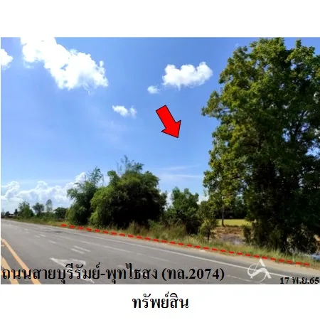 ที่ดินเปล่า พุทไธสง บุรีรัมย์ 3-1-23ไร่ - 3