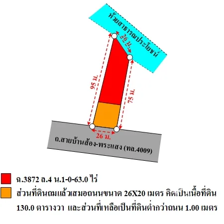 ที่ดินเปล่า เวียงสระ สุราษฎร์ธานี 1-0-63ไร่ - 6