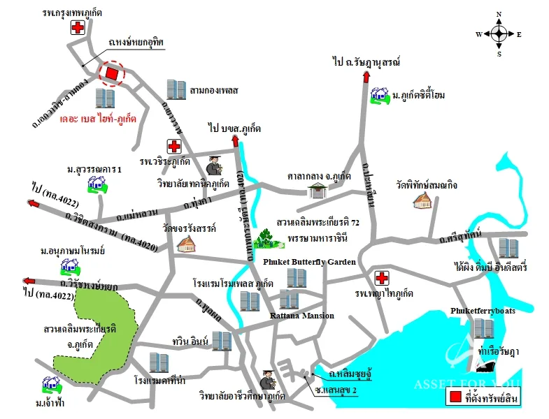 คอนโด เดอะ เบส ไฮท์-ภูเก็ต เมือง ภูเก็ต - 12