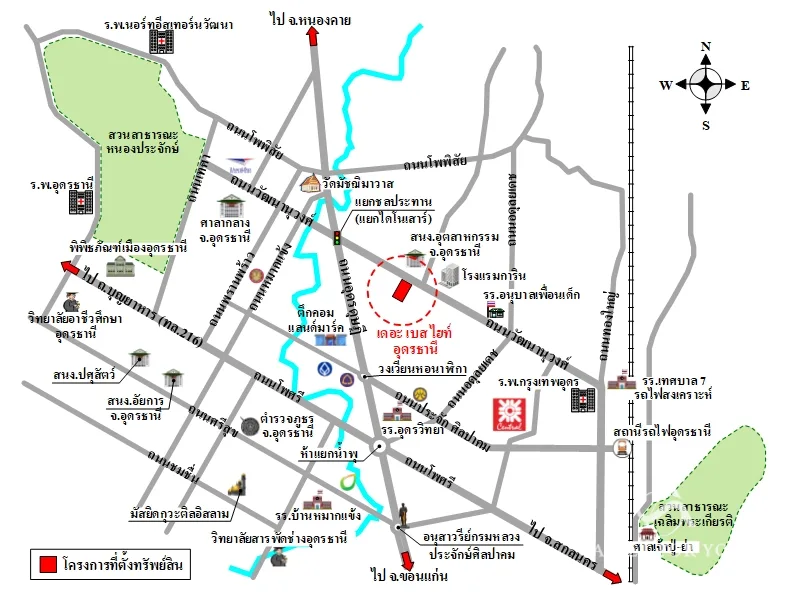 คอนโด เดอะเบส ไฮท์ อุดรธานี เมือง อุดรธานี - 4