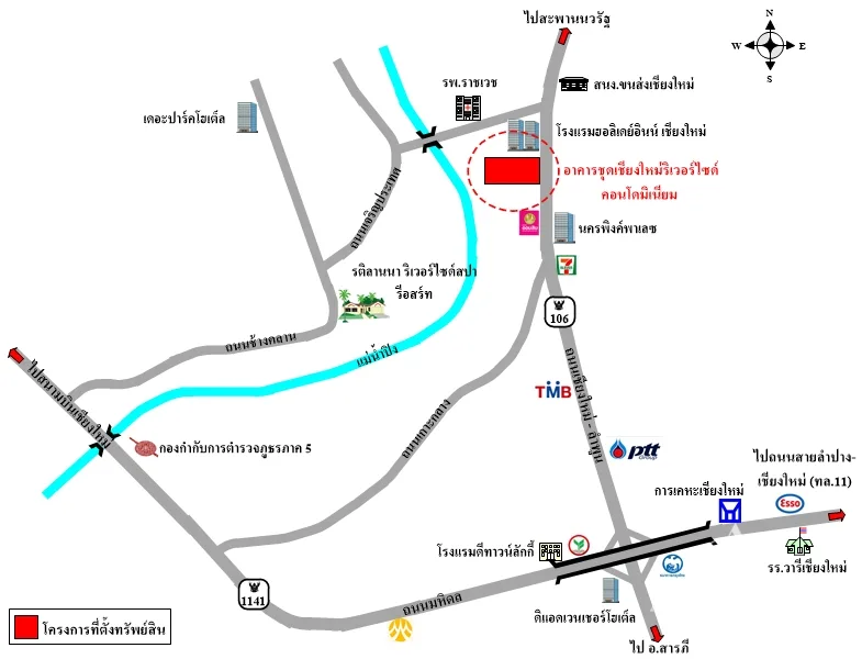 คอนโด เชียงใหม่ริเวอร์ไซด์ คอนโดมิเนียม เมือง เชียงใหม่ - 12