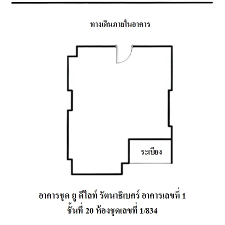 คอนโด ยู ดีไลท์ รัตนาธิเบศร์ เมือง นนทบุรี - 3