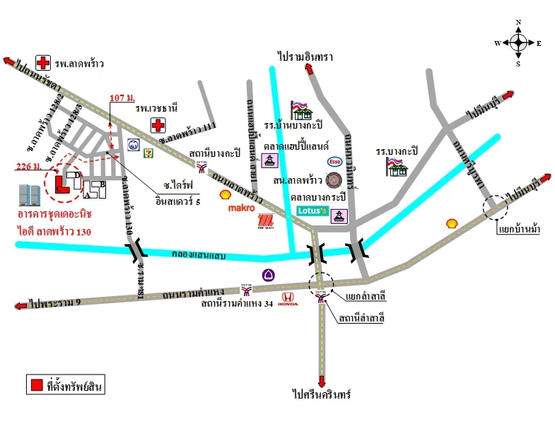 คอนโด เดอะนิช ไอดี ลาดพร้าว 130 บางกะปิ กรุงเทพฯ - 10