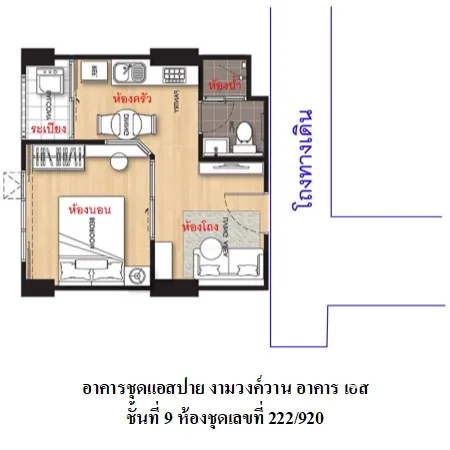 คอนโด แอสปาย งามวงศ์วาน หลักสี่ กรุงเทพฯ - 3