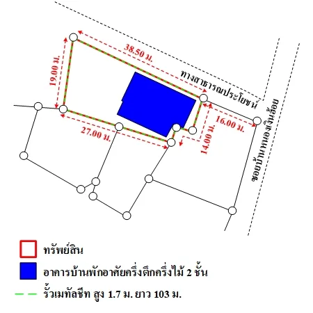 บ้านเดี่ยว2ชั้น เดชอุดม อุบลราชธานี 0-1-30.9ไร่ - 17